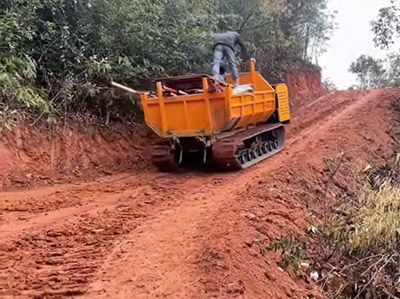 Hunan Plum Crawler Dumper Uphill Transport